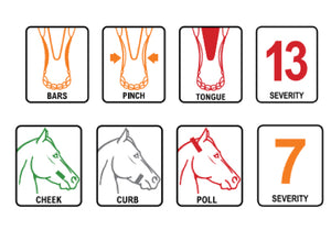 Buster roller gag bit made by Bombers for polo in Australia and New Zealand