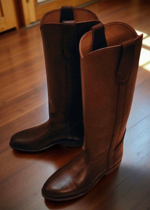 Polocrosse boots australia men’s brown leather 