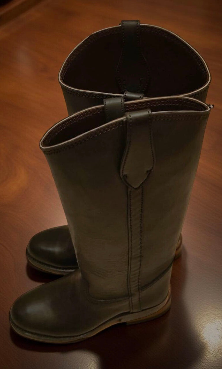 Black men’s Polocrosse boots 