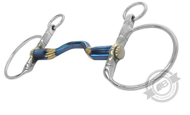 Side view custom happy tongue swivel bomber bit