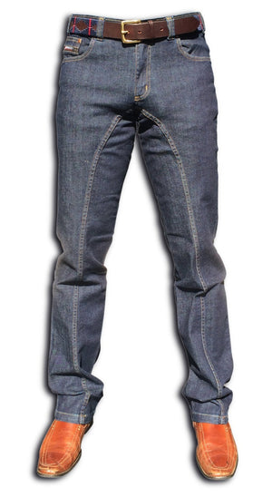 Bomber Dark Blue Mens Horse Riding Jeans