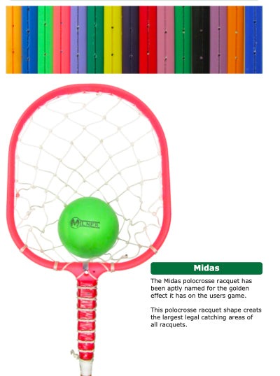 Bombers Midas Polocrosse Racket